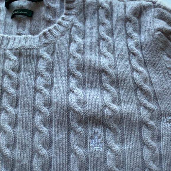 Lauren Ralph Lauren Women’s 100% Cashmere Cable Knit - Picture 6 of 14